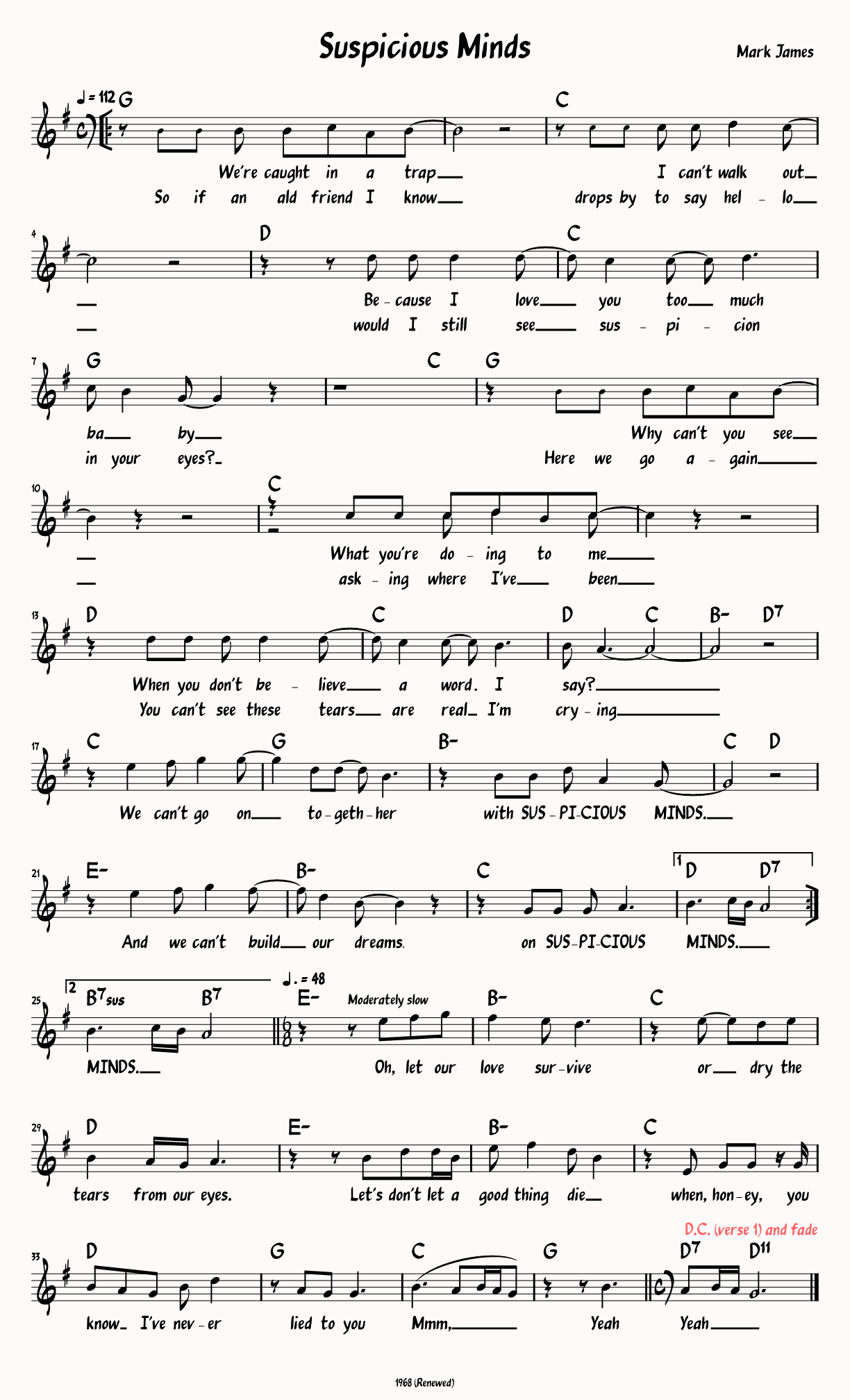 Sheet Music
